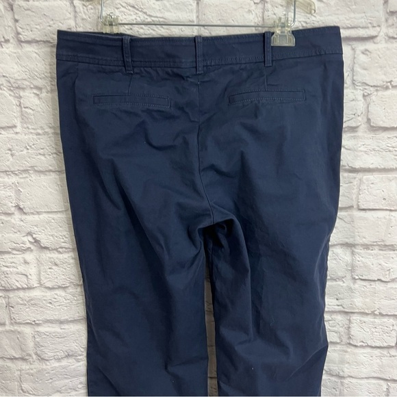 Lily Pulitzer Palm Beach Fit women’s 14 navy pants trousers full length - Picture 7 of 8